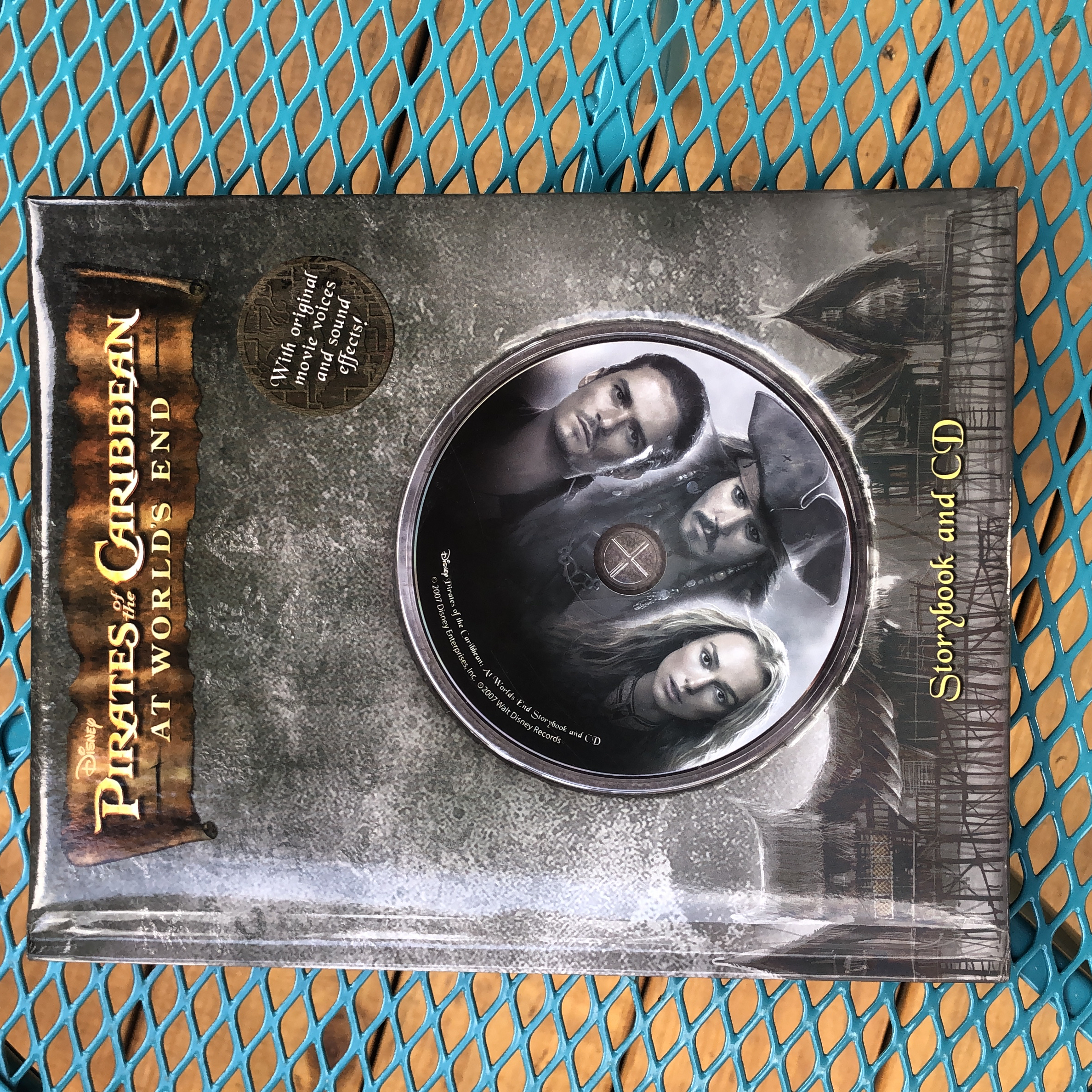 Pirates of the Caribbean: at World's End Story Book and CD