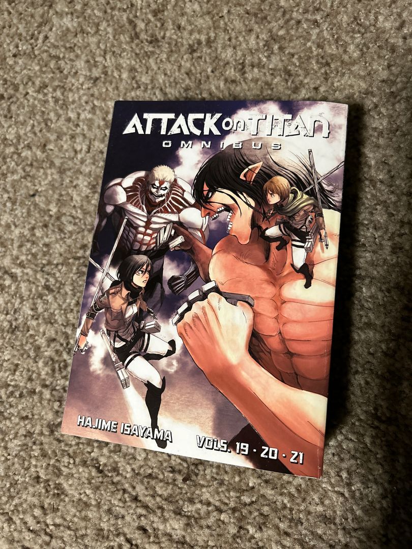 Attack on Titan Omnibus 7 (Vol. 19-21)
