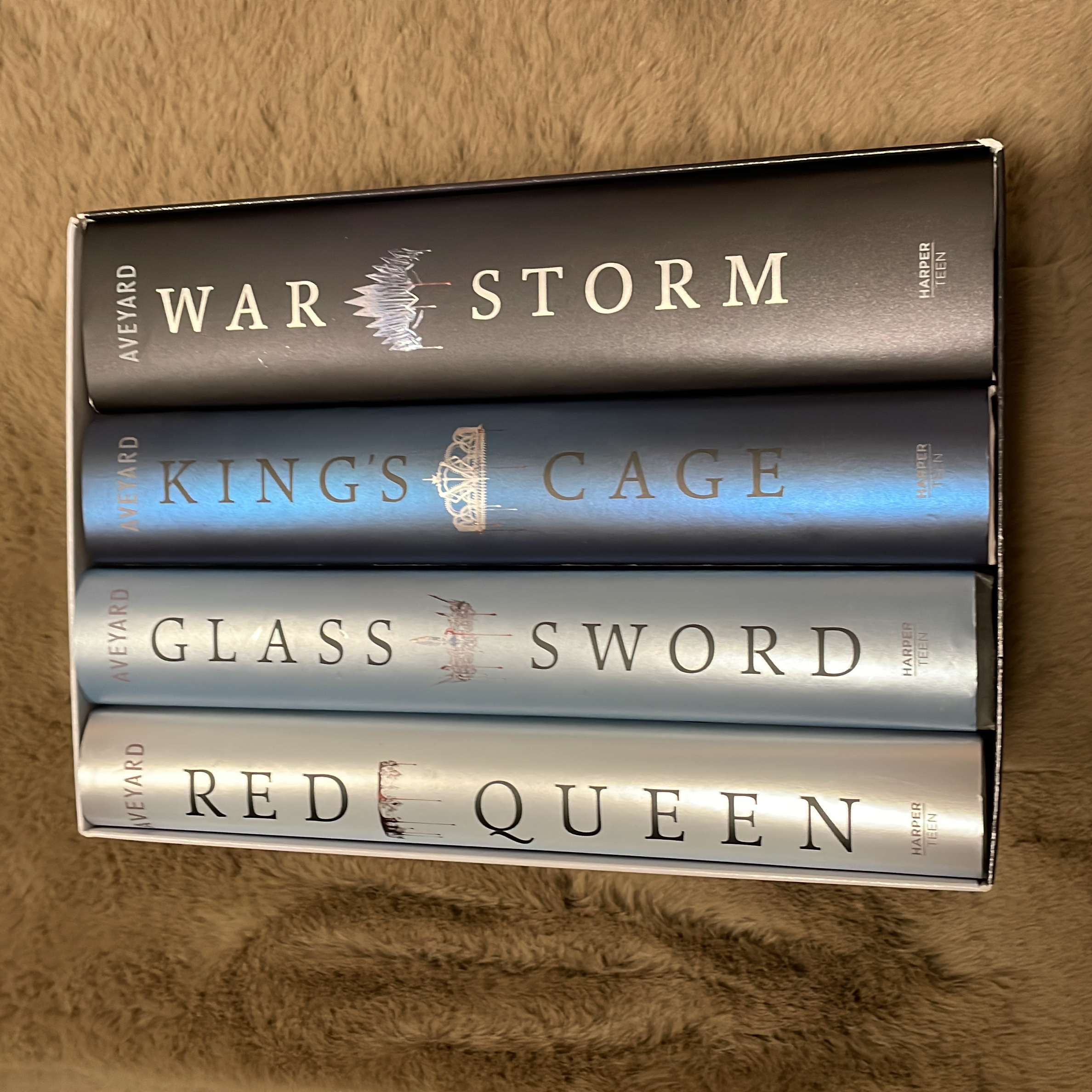 Red Queen 4-Book Hardcover Box Set