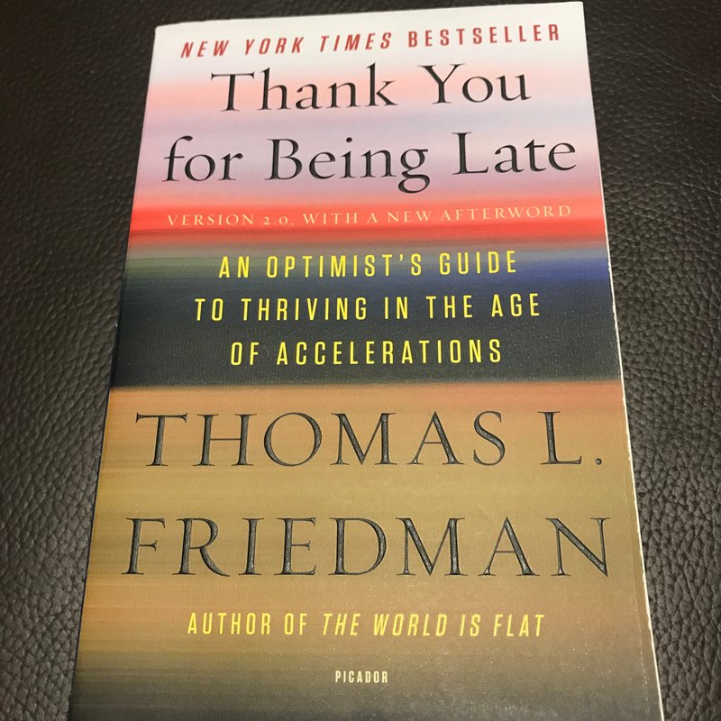 Thank You for Being Late