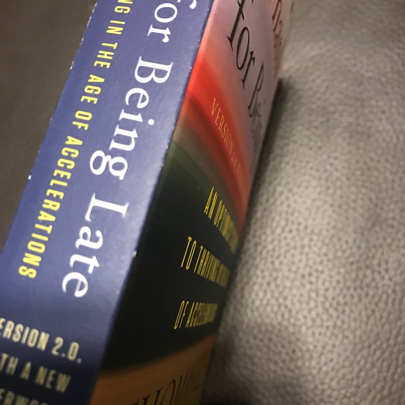 Thank You for Being Late