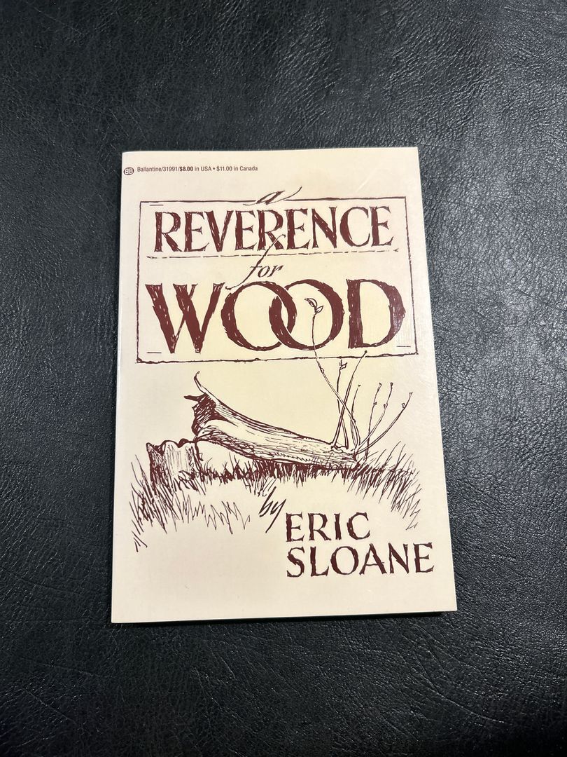 Reverence for Wood