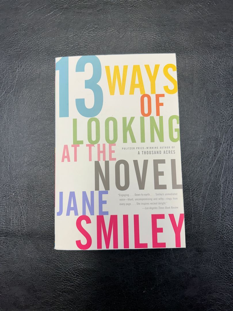 13 Ways of Looking at the Novel