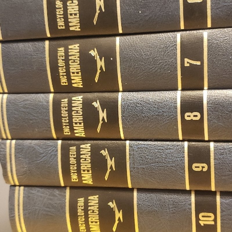 Encyclopedia Americana 1973 Hardcover 30 Volume Complete Set by