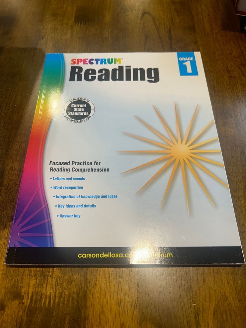 Spectrum Reading, Grade 1