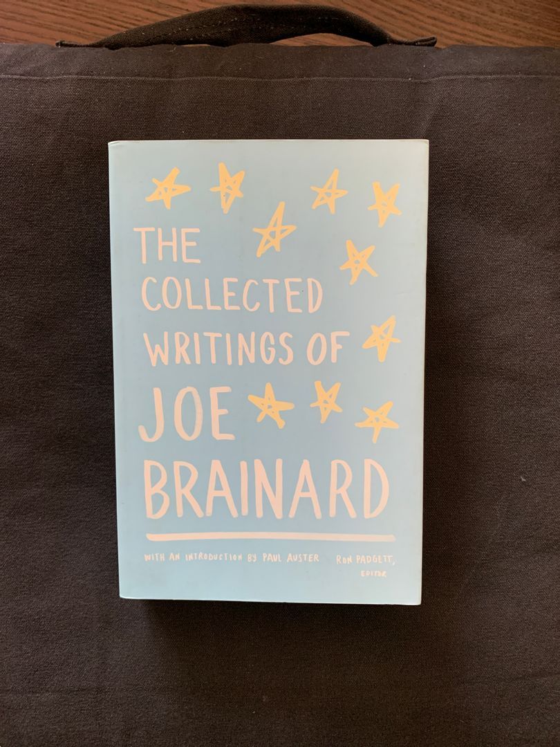 The Collected Writings of Joe Brainard