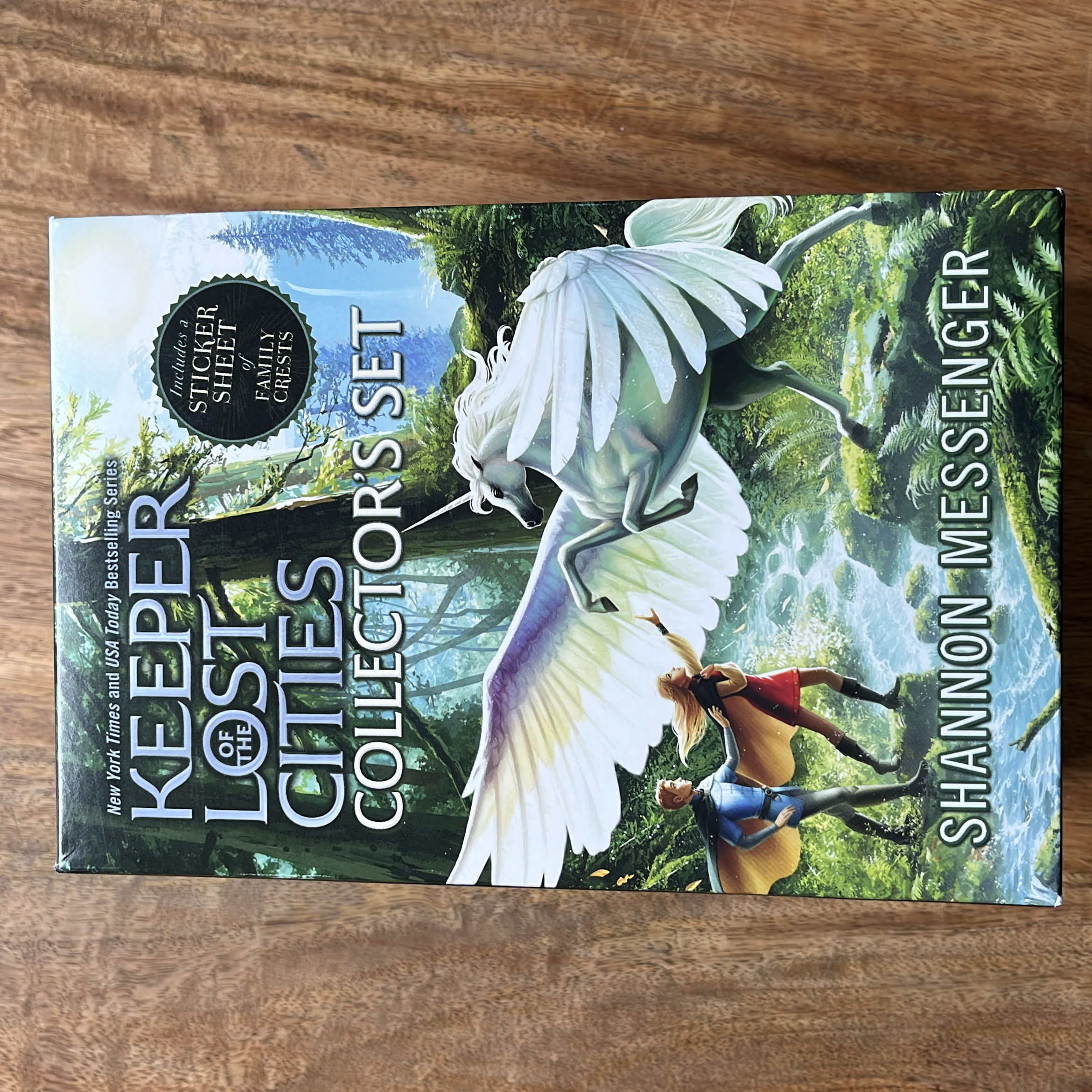 Keeper of the Lost Cities Collector's Set (Includes a Sticker Sheet of Family Crests)
