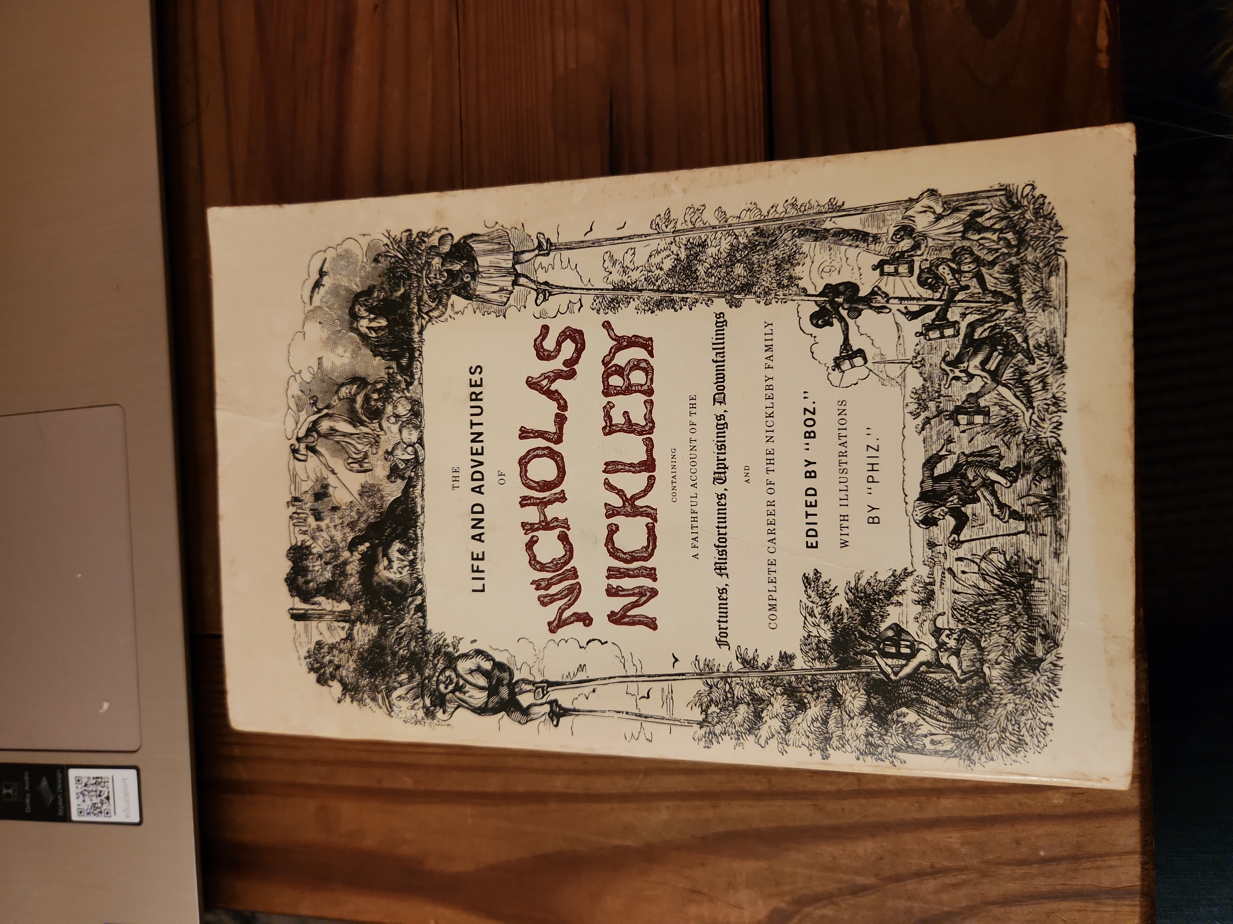 The Life and Adventures of Nicholas Nickleby