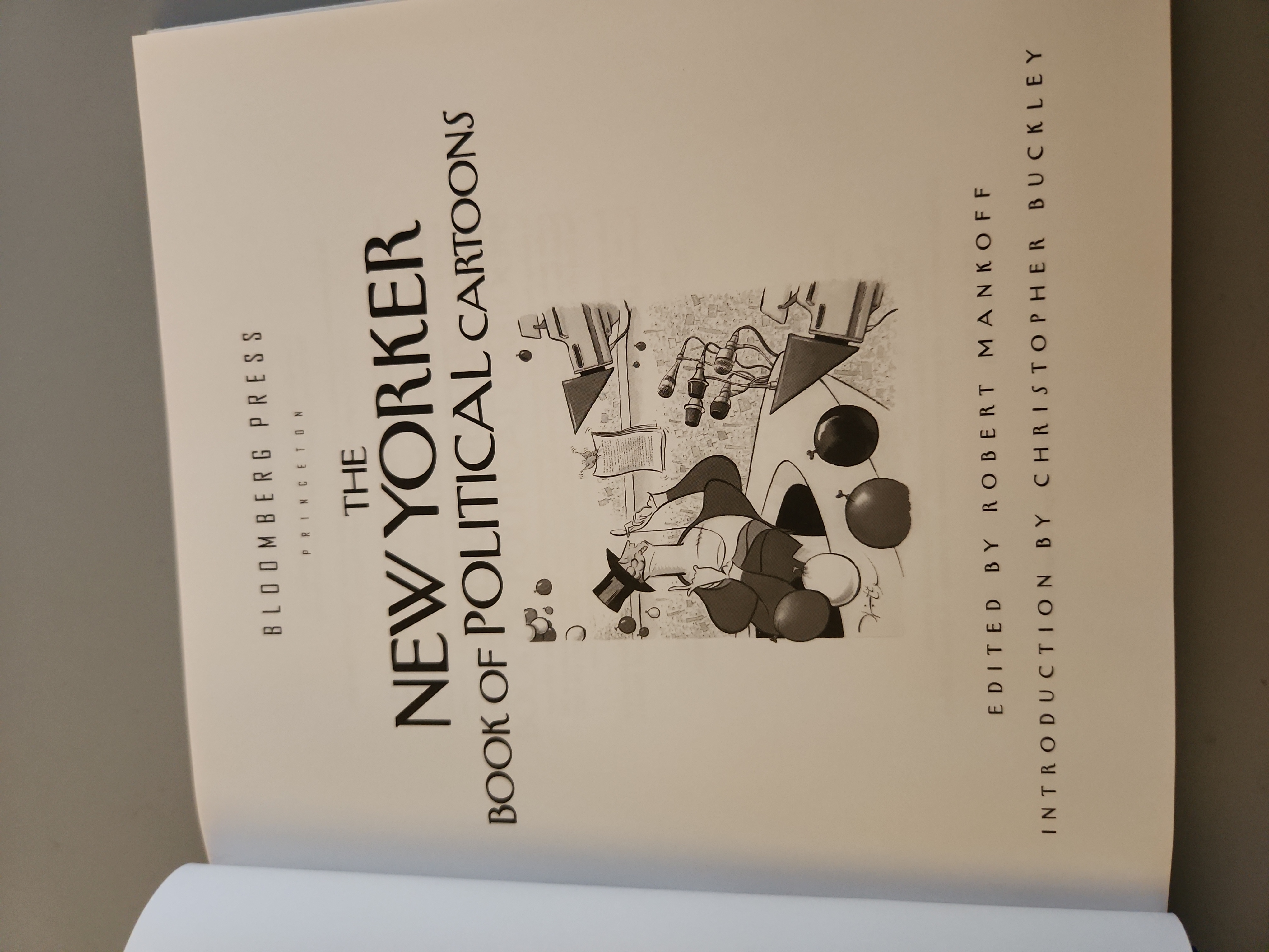 The New Yorker Book of Political Cartoons