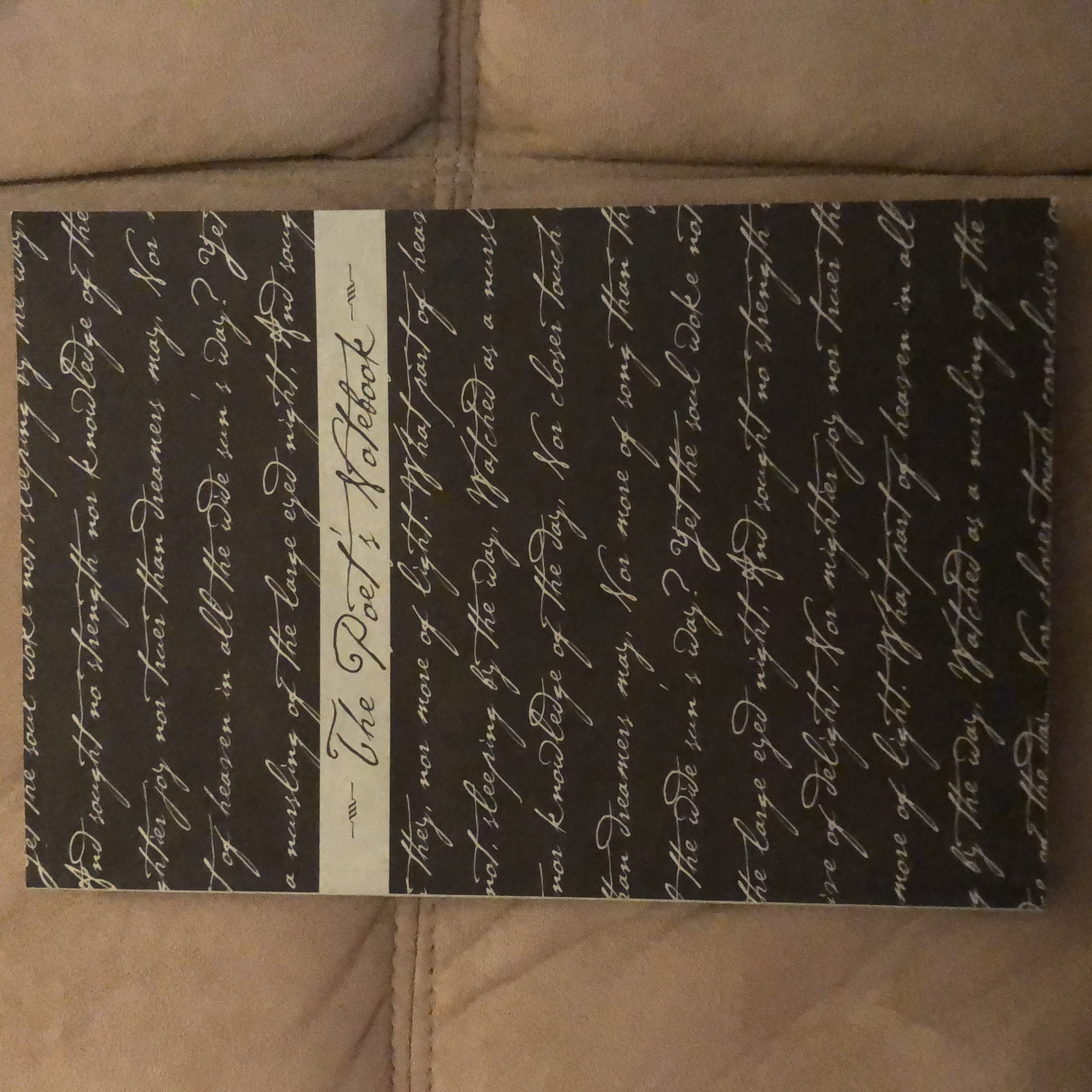 Poet's Notebook