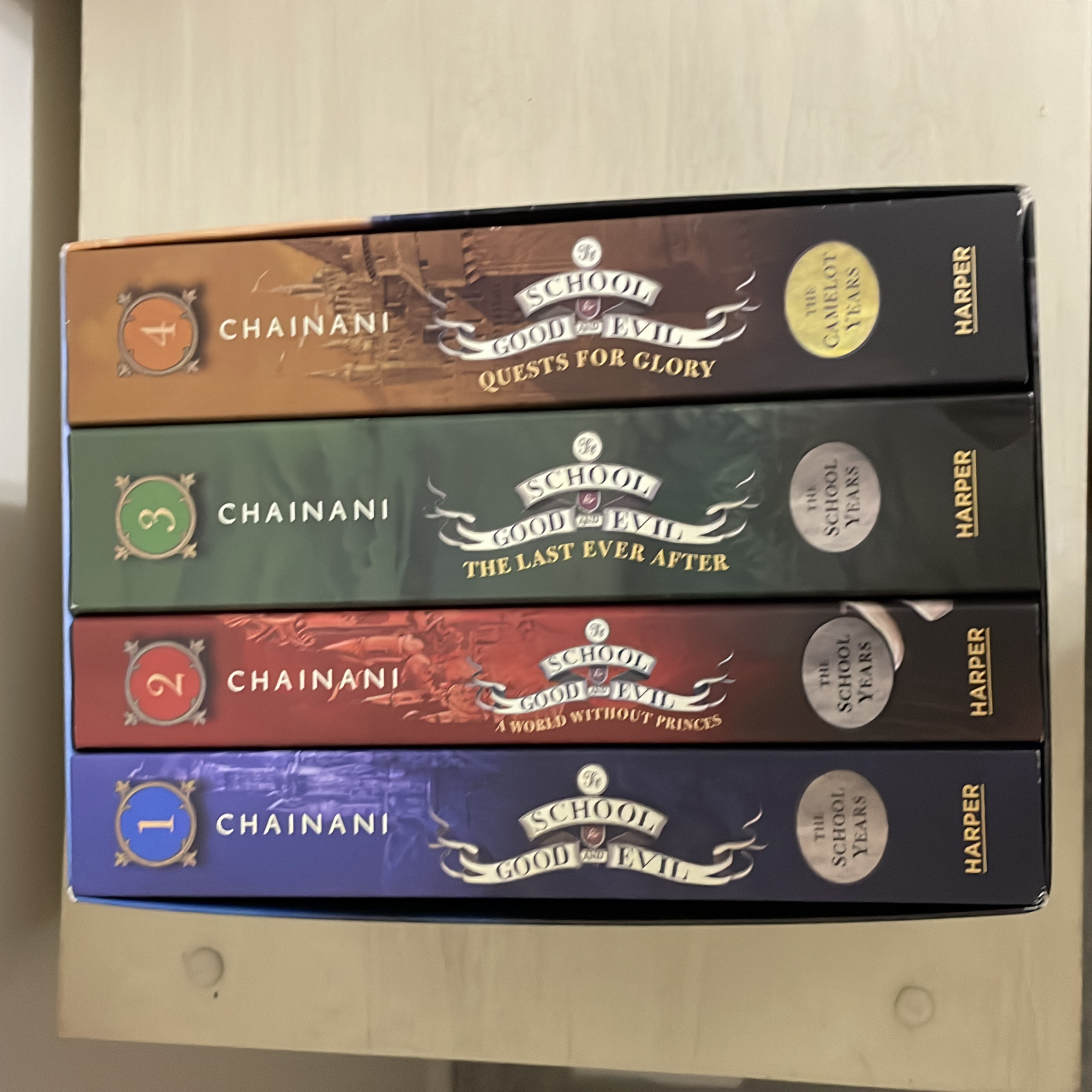 The School for Good and Evil Books 1-4 Paperback Box Set