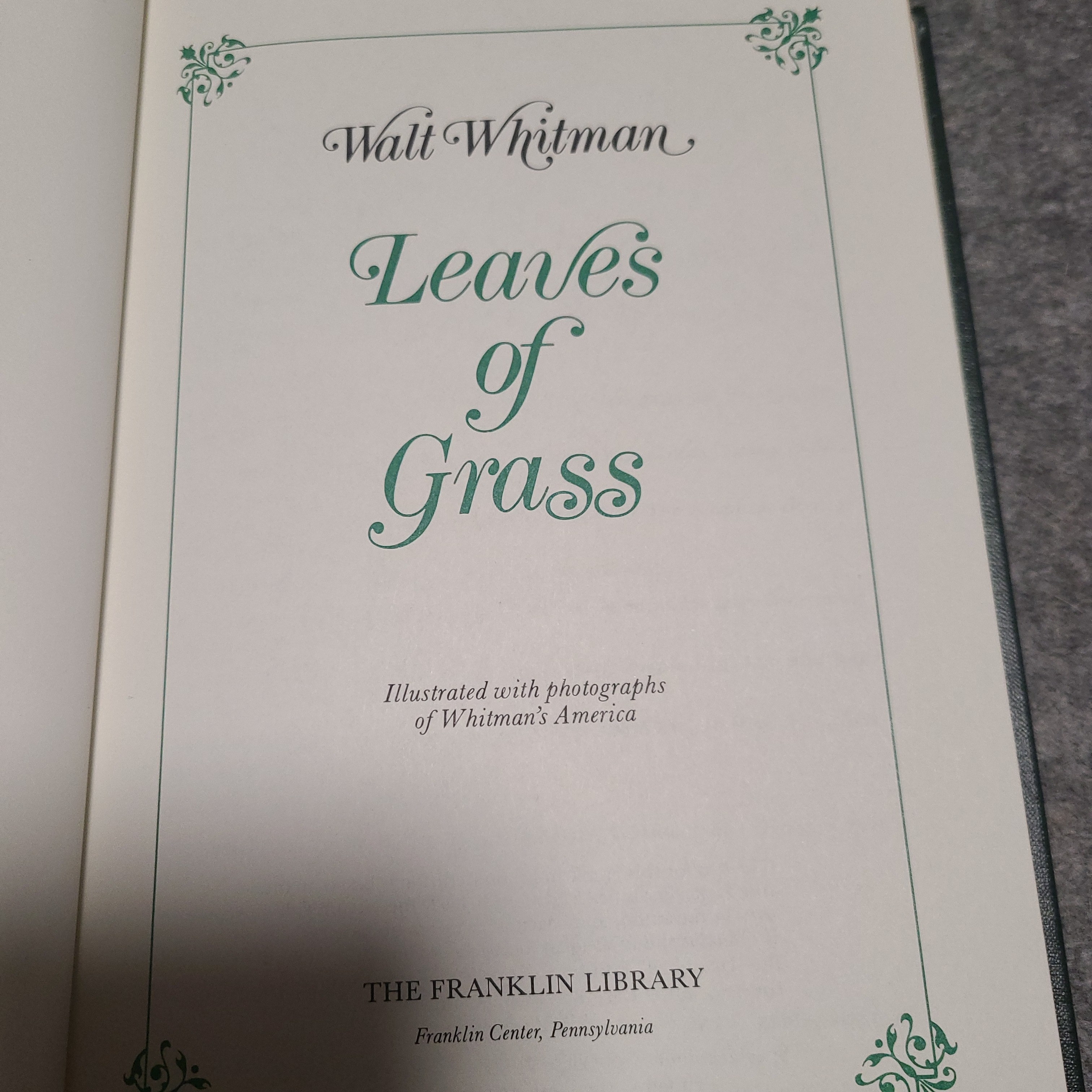 Leaves of Grass