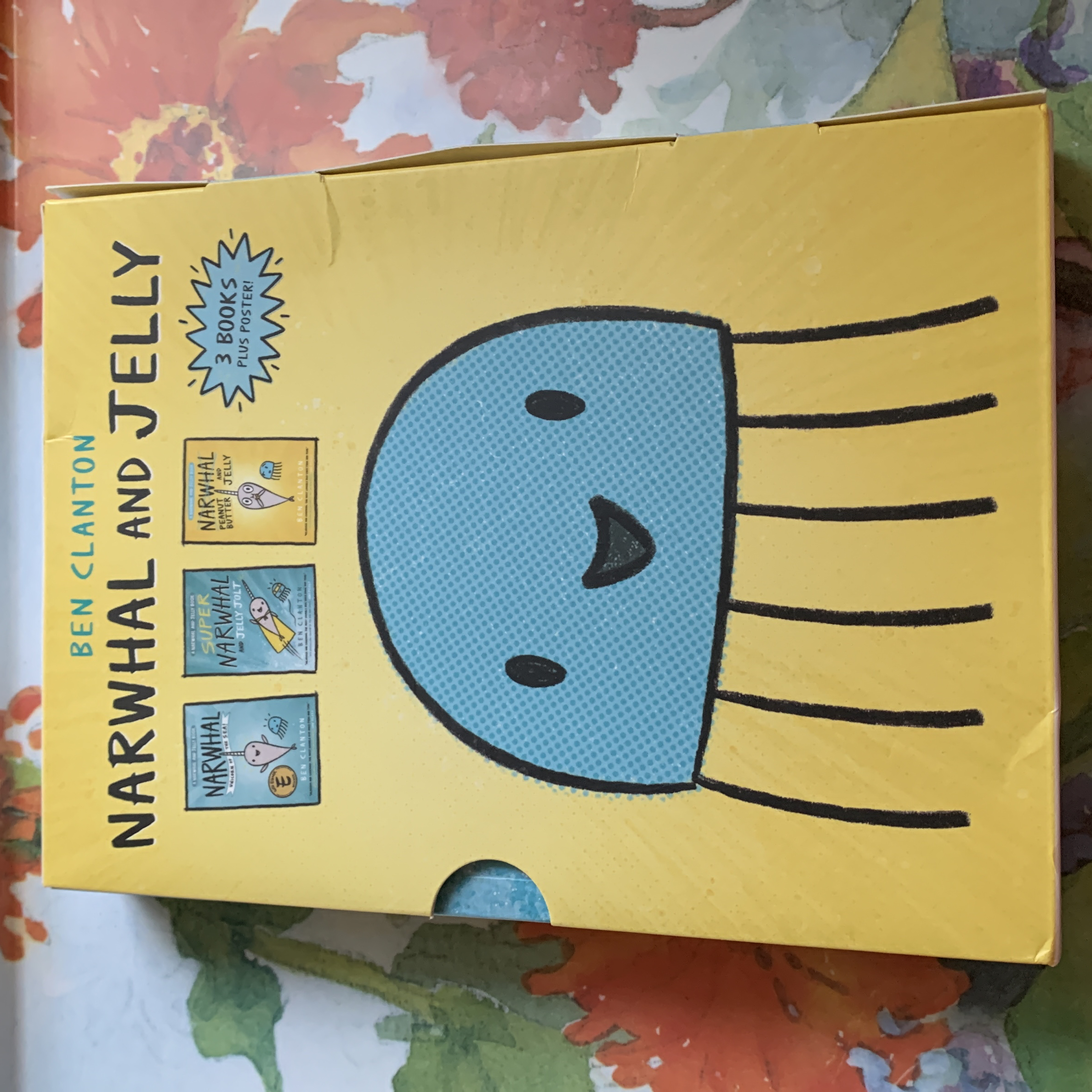Narwhal and Jelly Box Set (Books 1, 2, 3, and Poster)