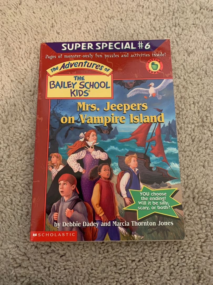 Mrs. Jeepers on Vampire Island