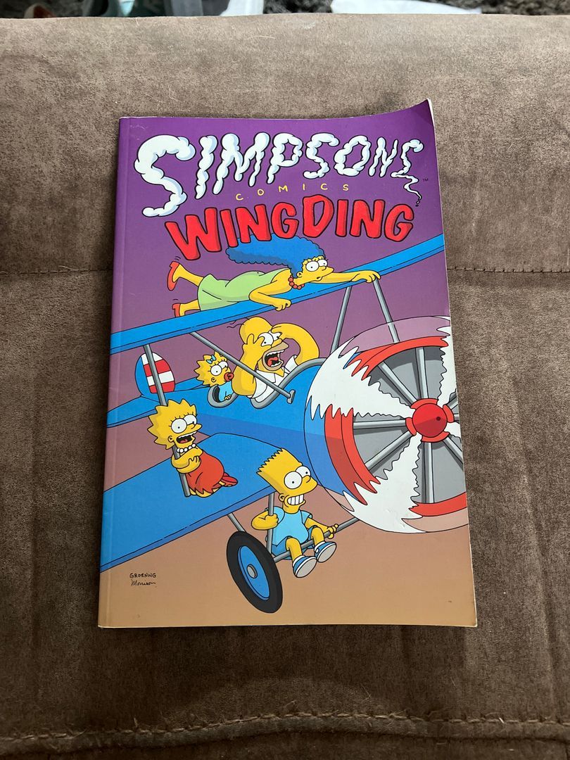 Simpsons Comics Wingding