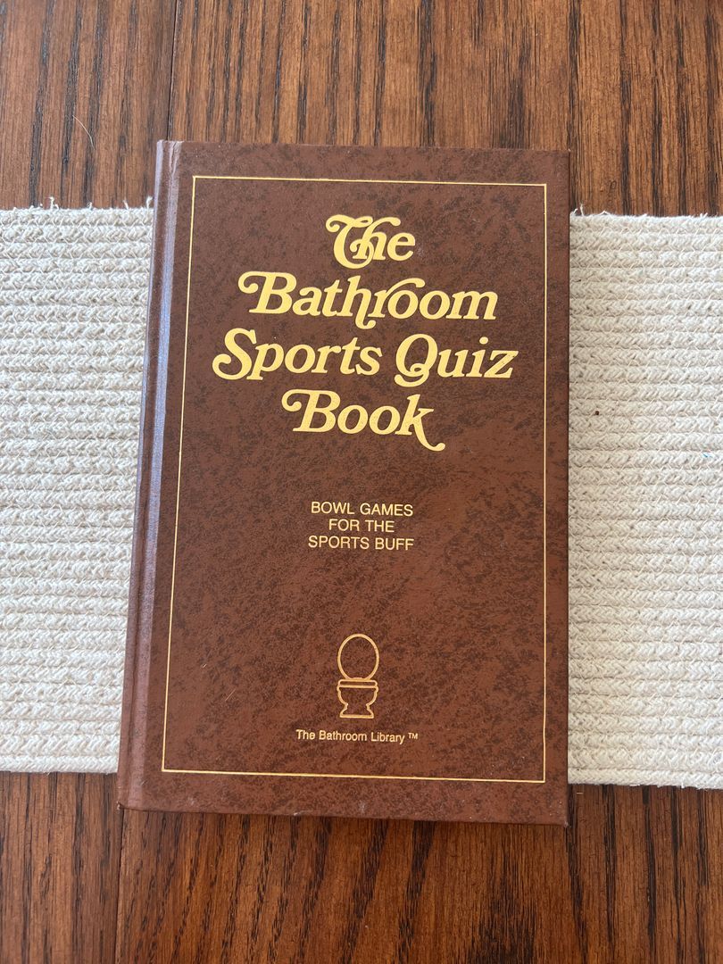 The Bathroom Sports Quiz Book