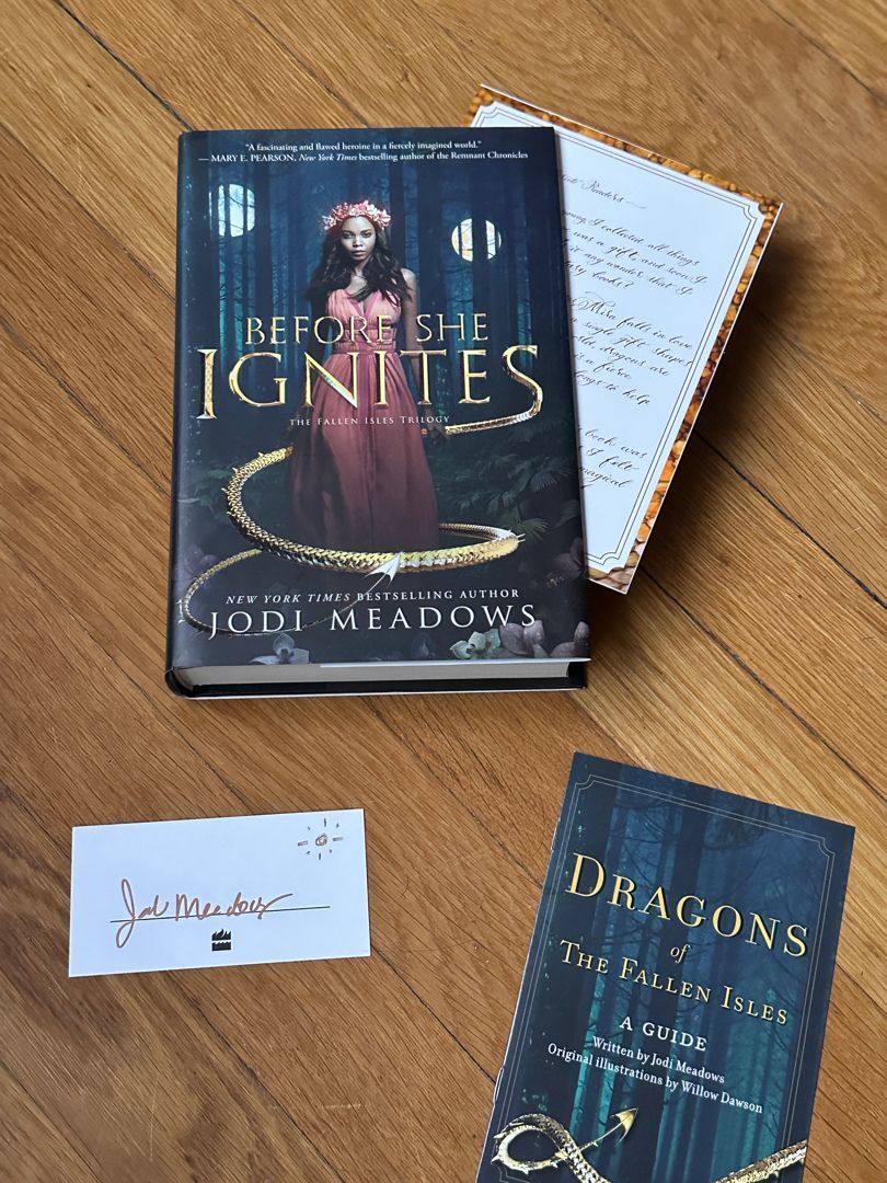 Before She Ignites Owlcrate special edition 