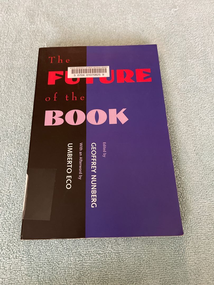 The Future of the Book