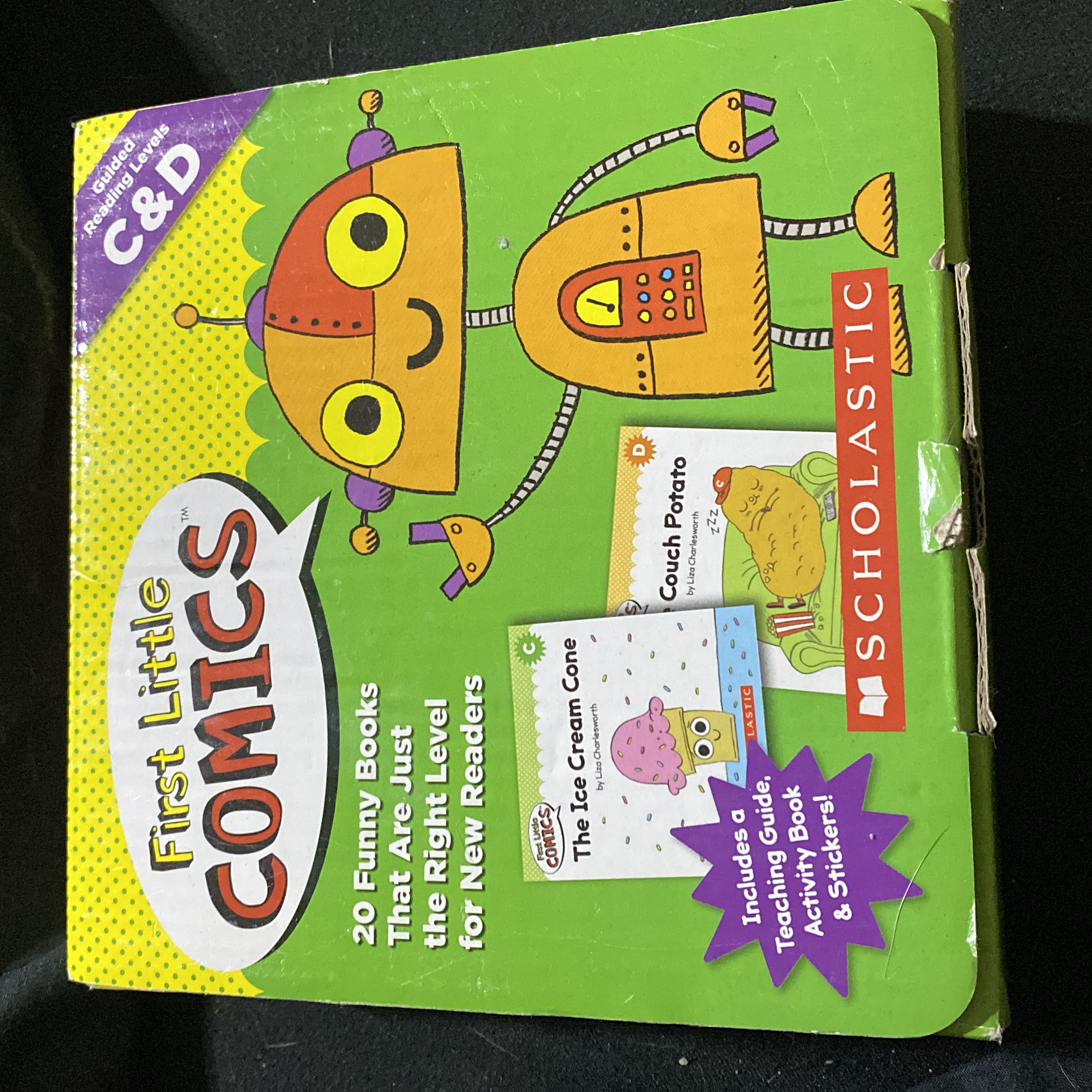 First Little Comics: Levels C & D (Parent Pack)