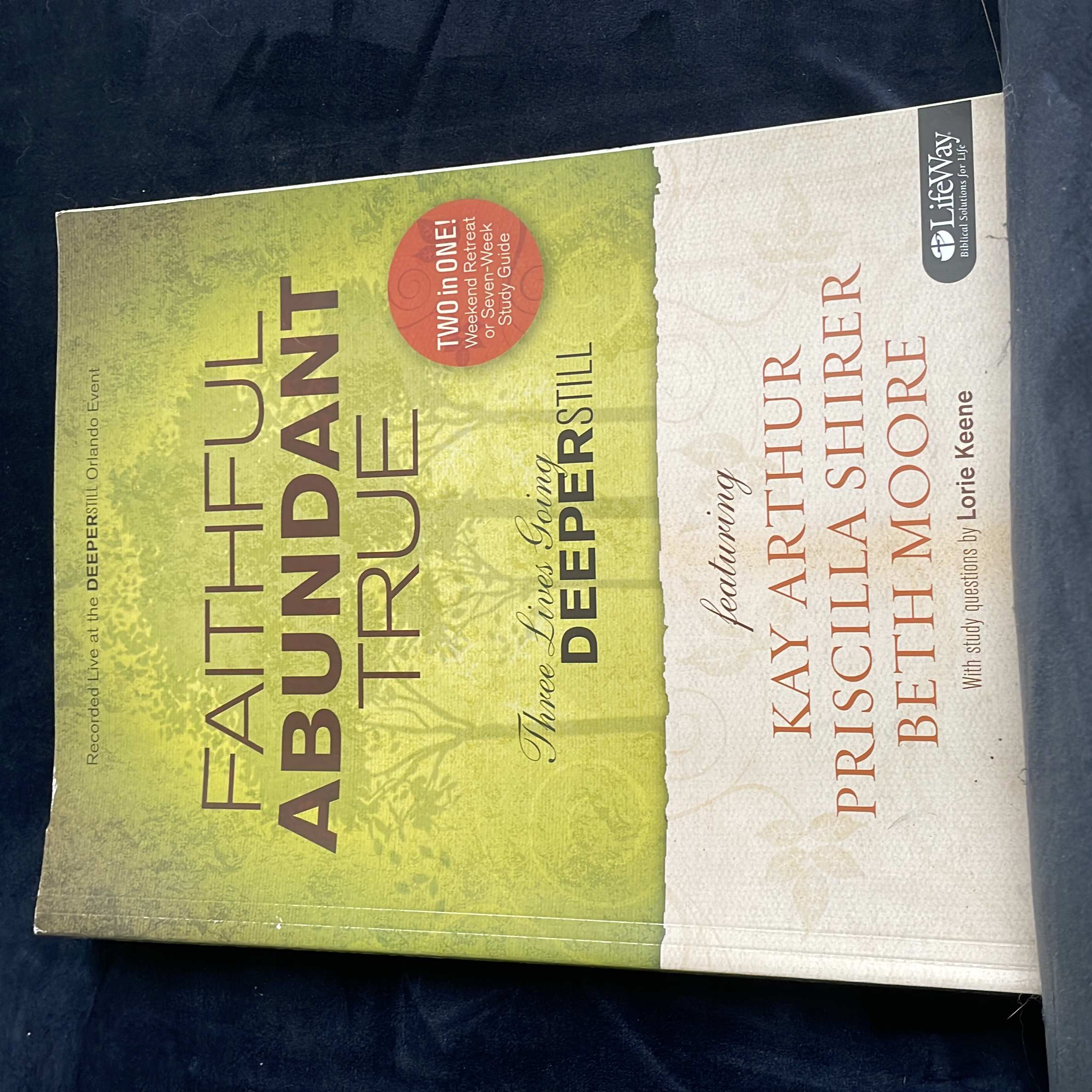 Faithful Abundant True Weekend Retreat and Study Guide