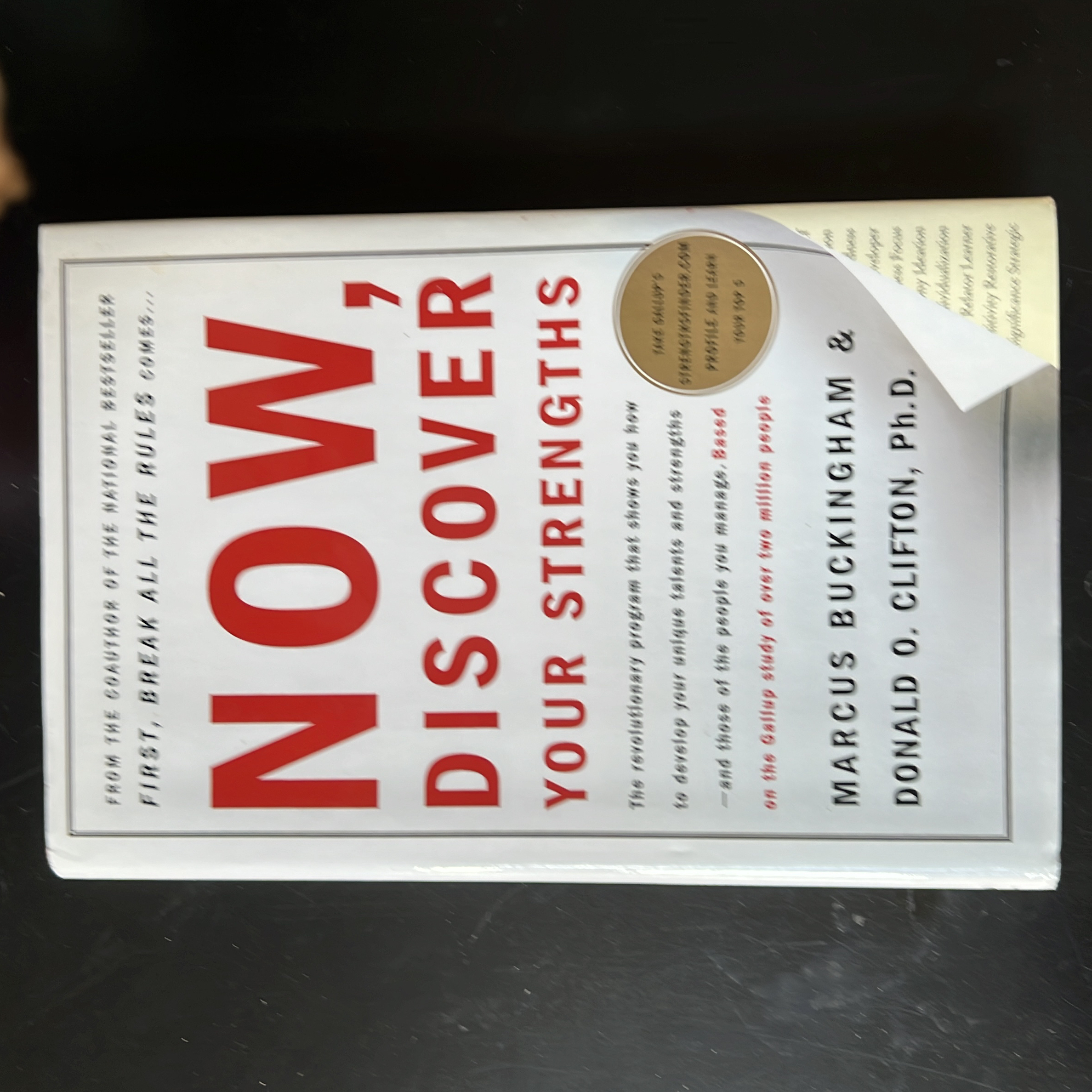 Now, Discover Your Strengths