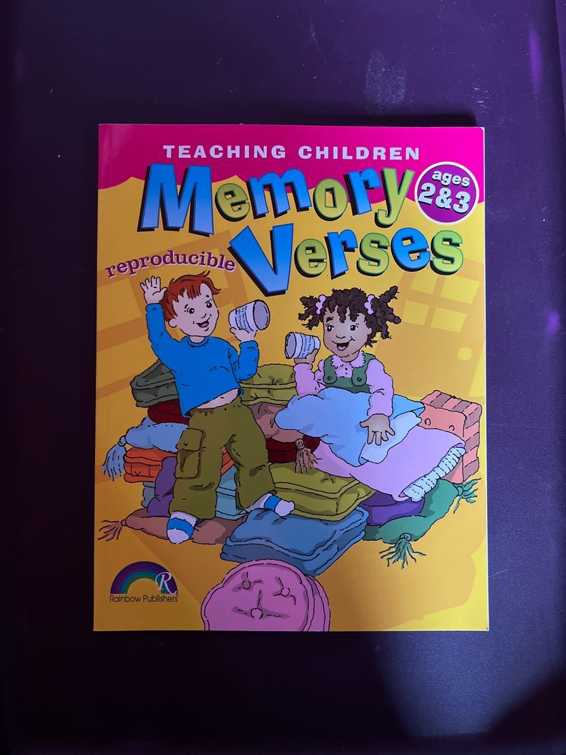 Teaching Children Memory Verses