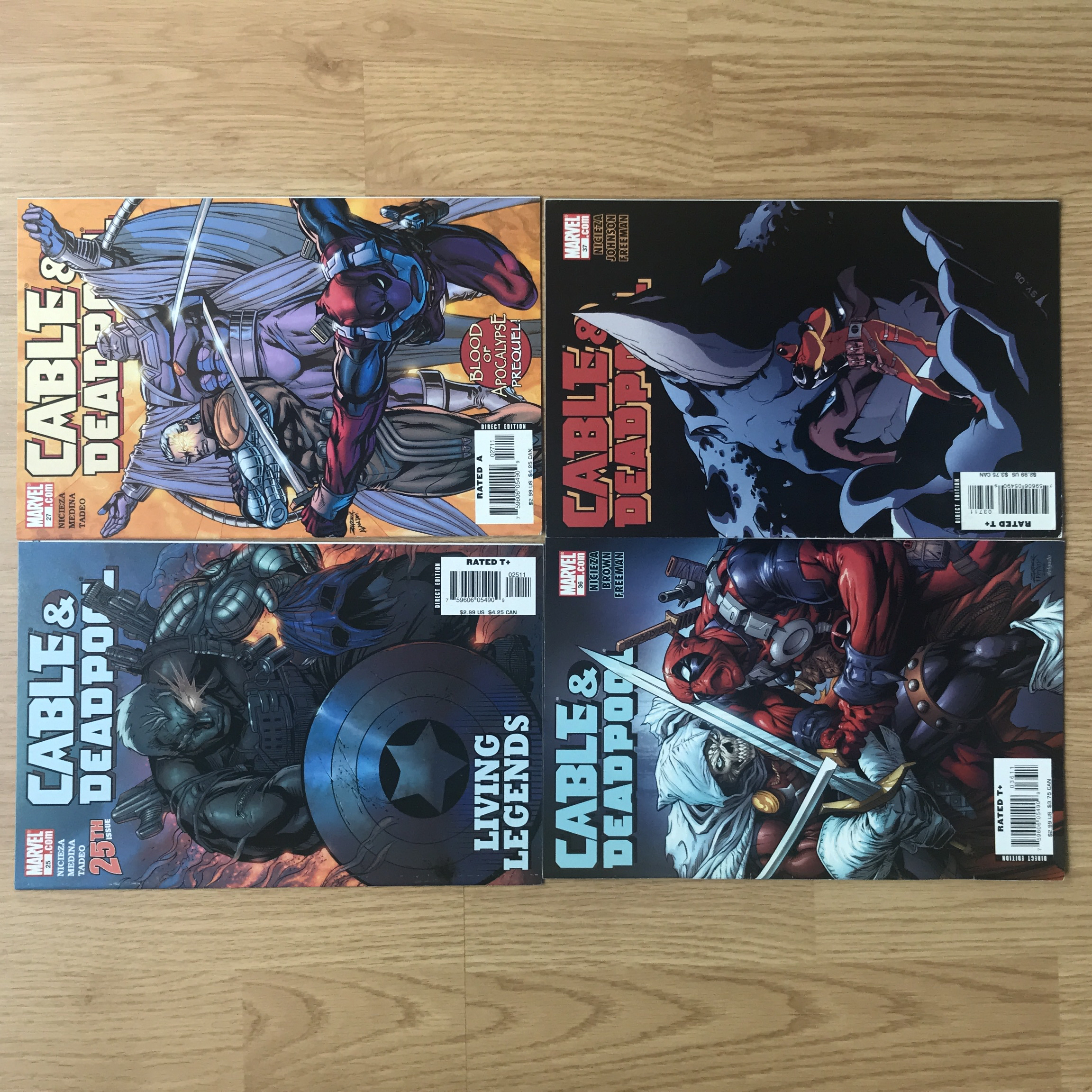 Cable & Deadpool comics