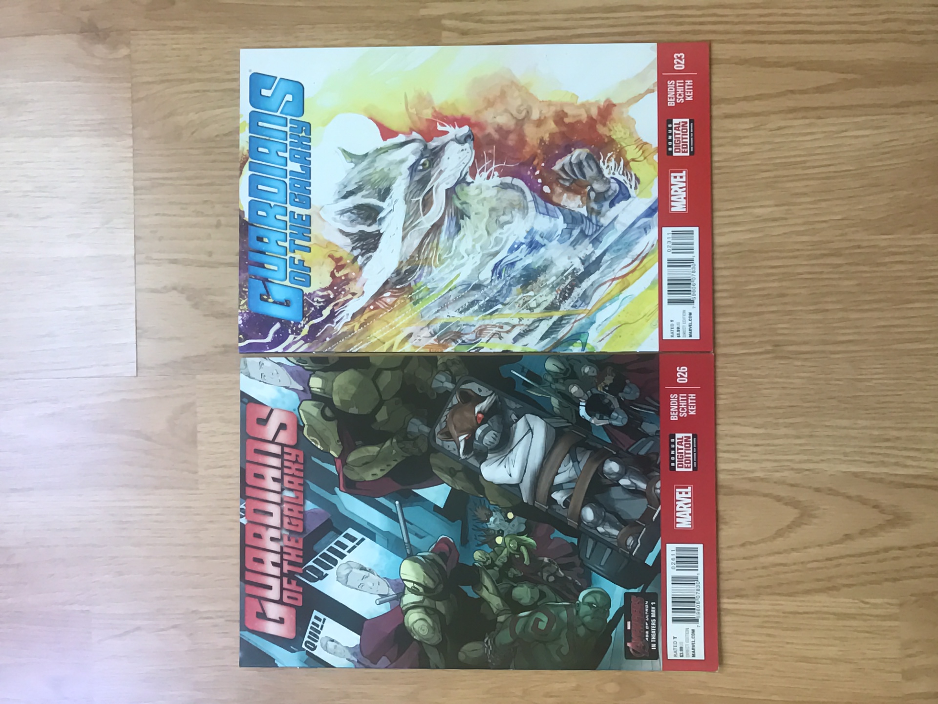 Guardians of the galaxy 23 & 26