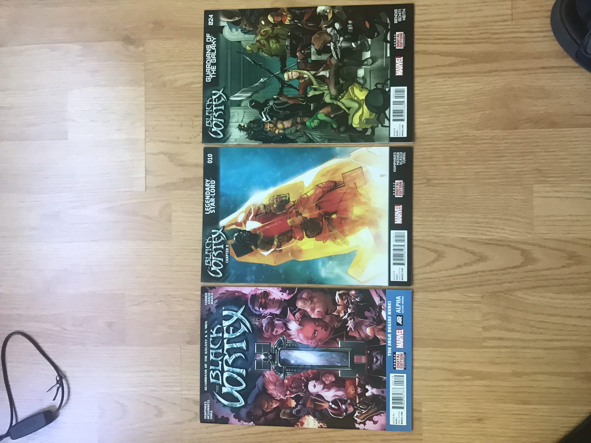 The Black Vortex #1, 10 & 24