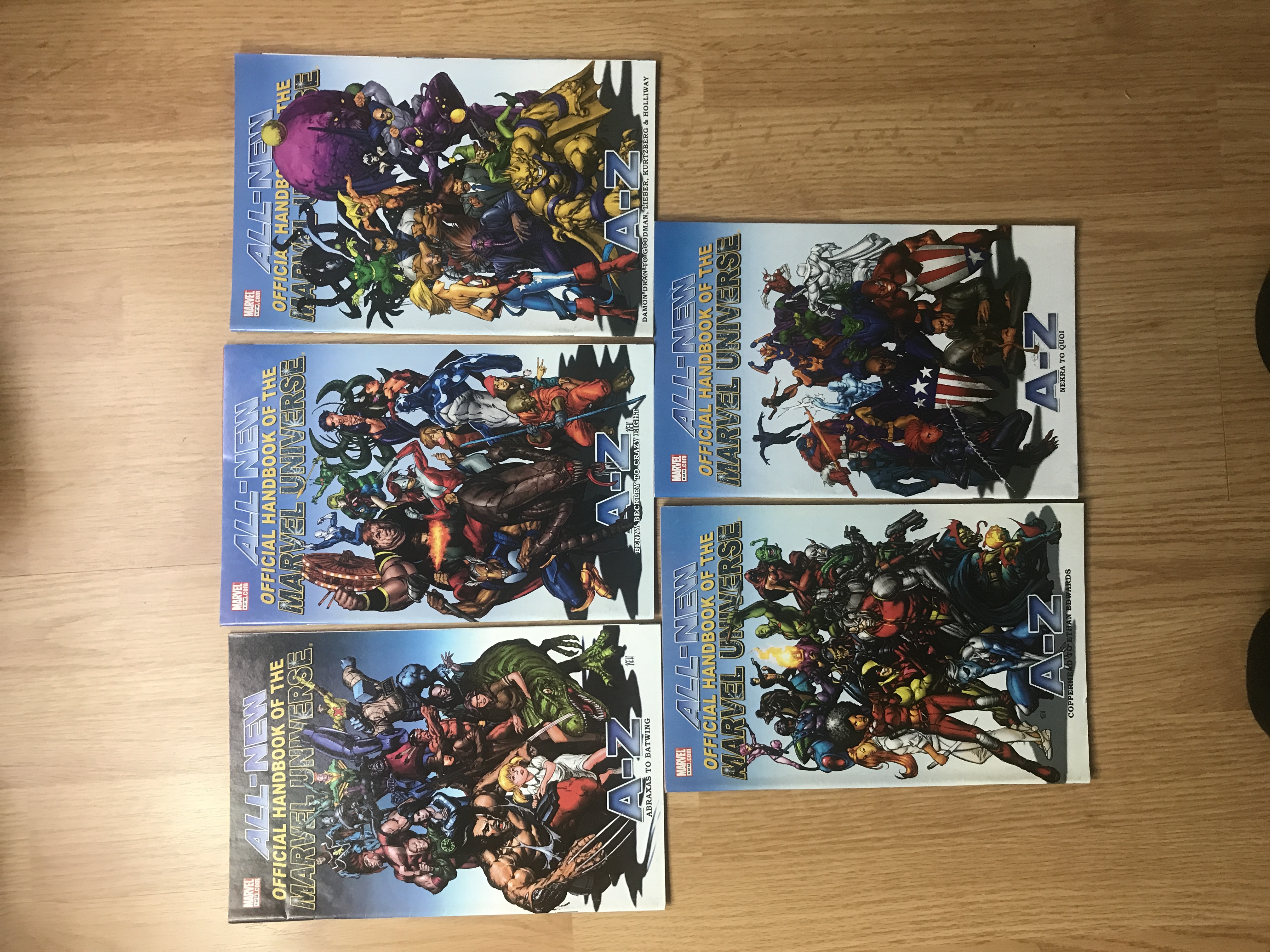 All-new official handbook of the marvel universe