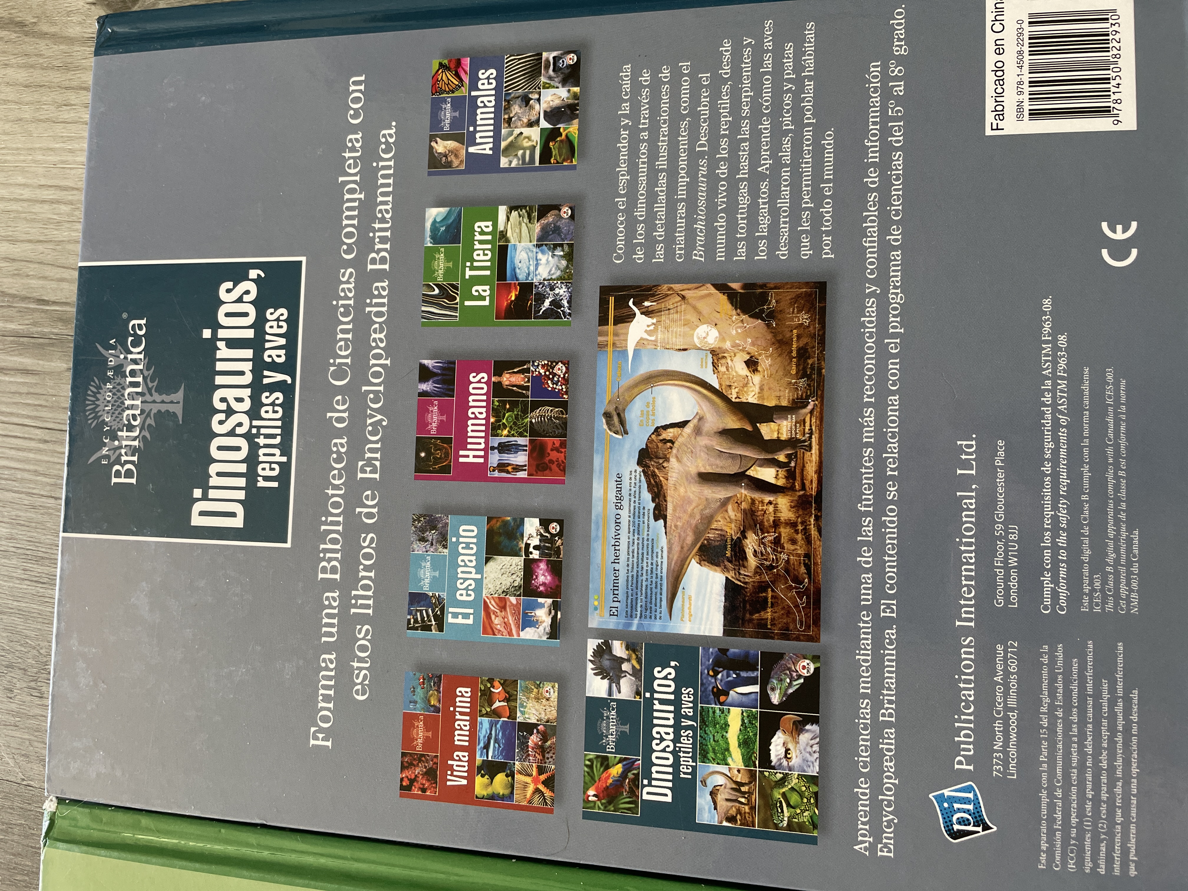 Encyclopaedia Britannica 6 book interactive science library by