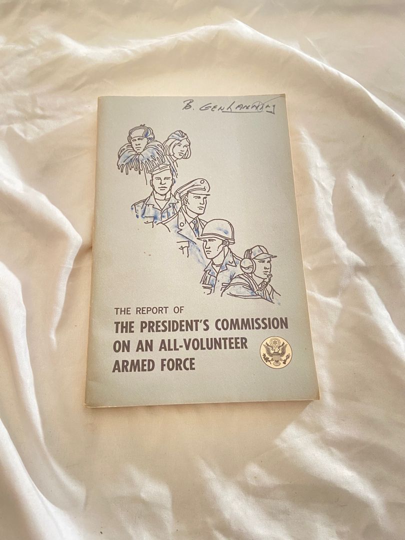 The report of the presidents commission on an all volunteer armed force