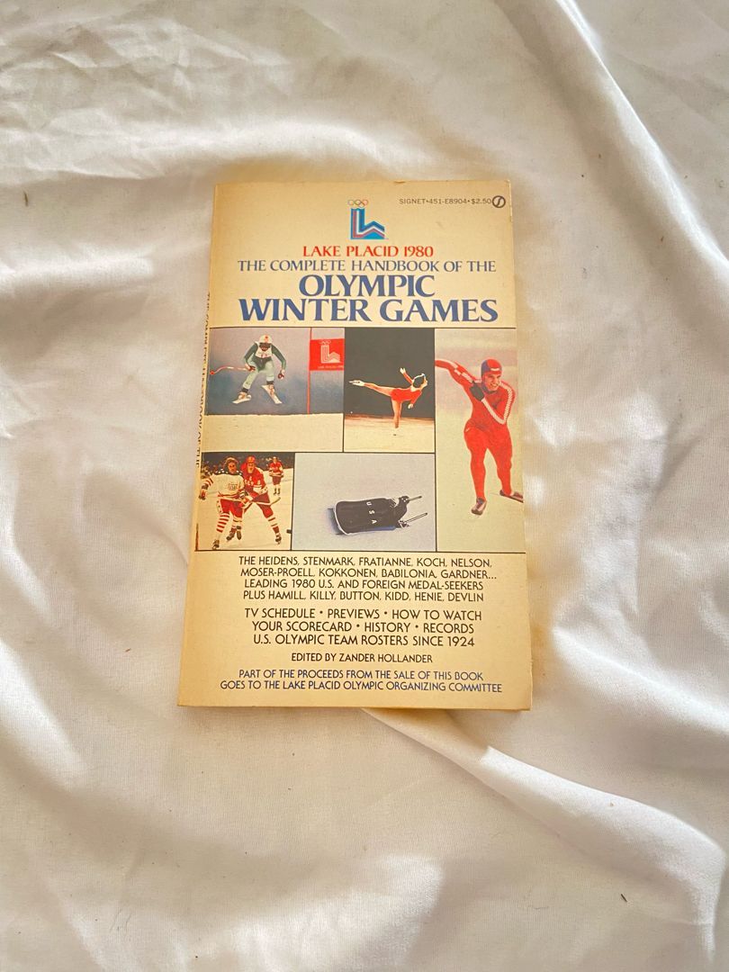 Complete handbook pf 1980s Olympic Winter Games 