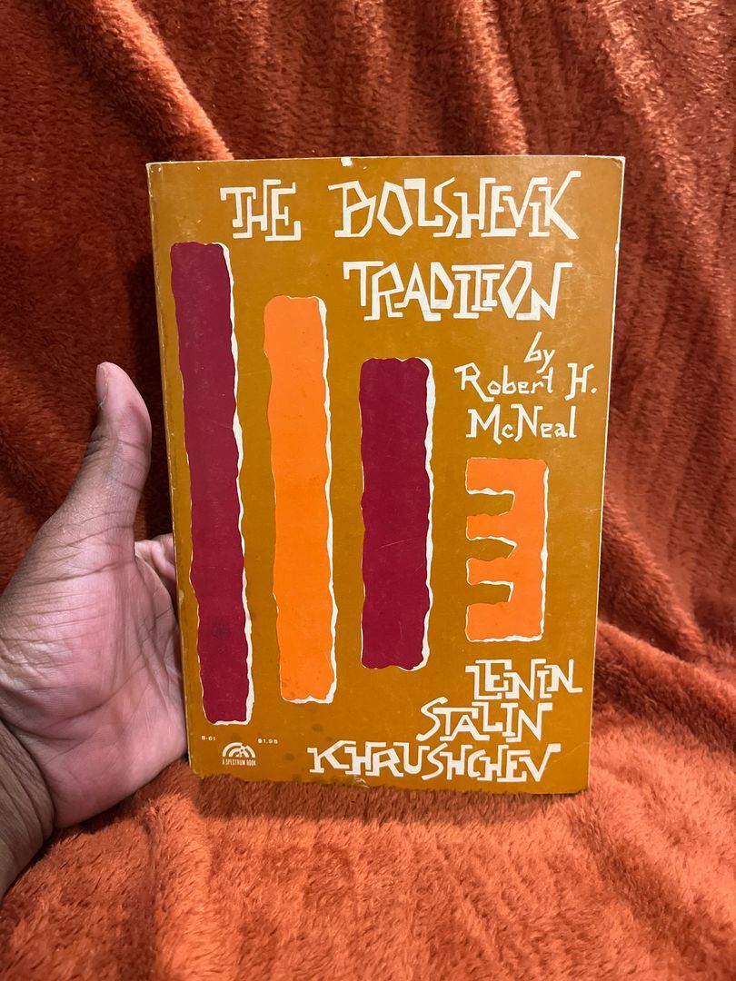 The Bolshevik tradition 