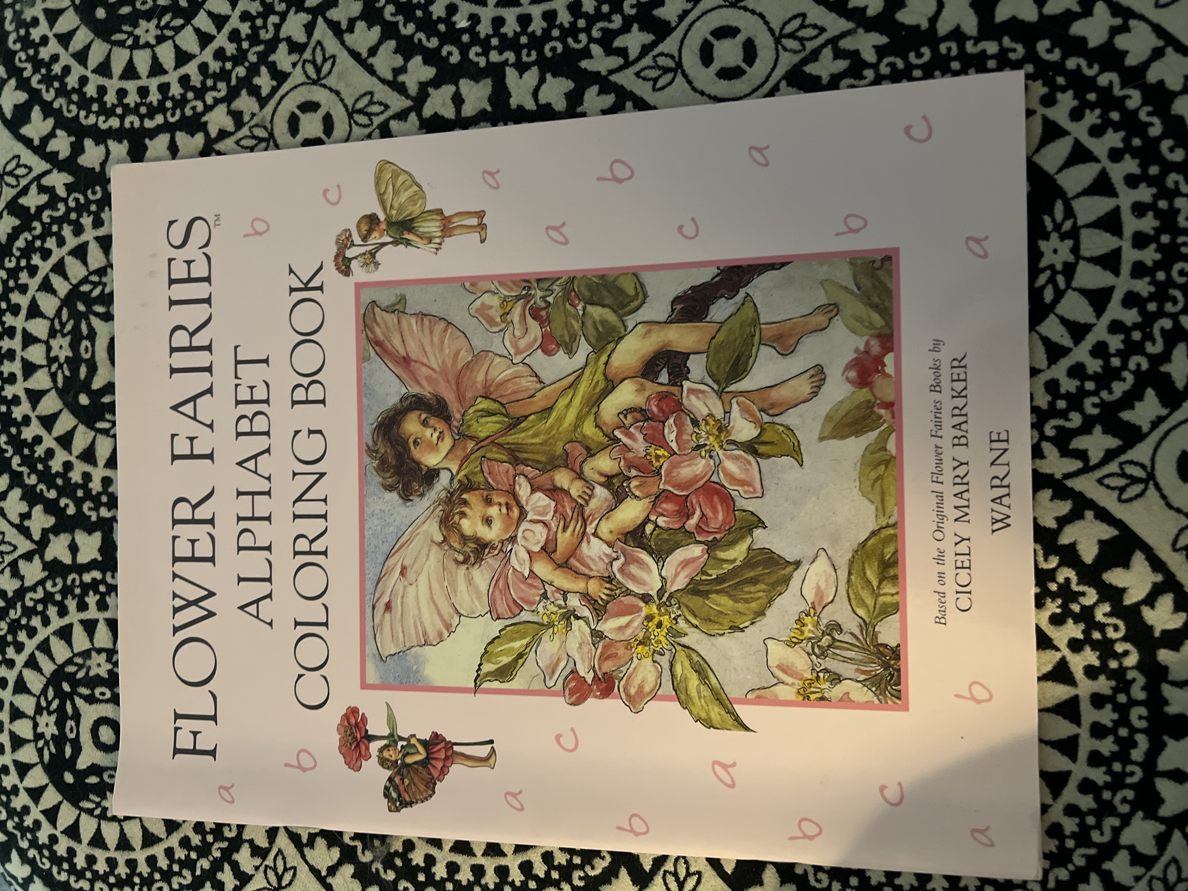 The Flower Fairies Alphabet Coloring Book