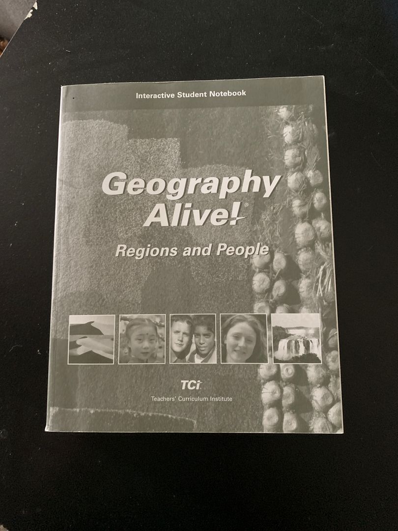 Geography Alive! Regions and People, Interactive Student Notebook by Liz Russell