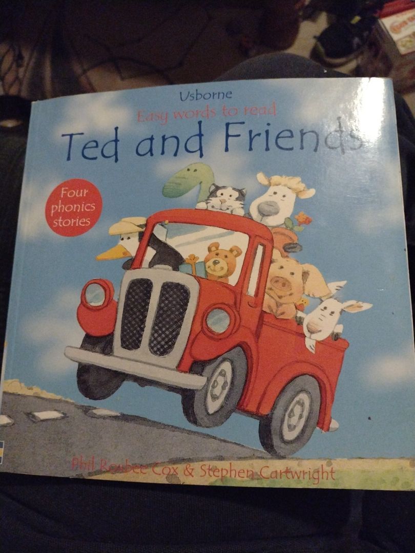 Ted's Shed, Toad Makes a Road, Fat Cat on a Mat and Sam Sheep Can't Sleep