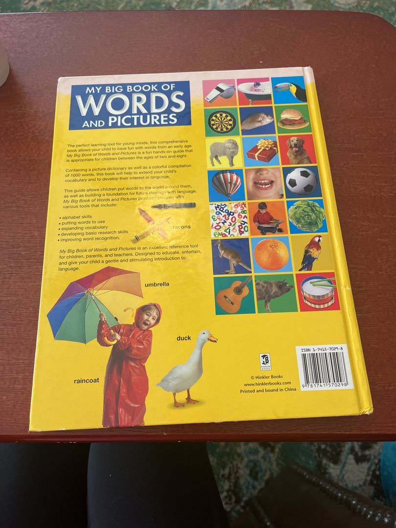 My big book of words and pictures by Hinkler | PangoBooks