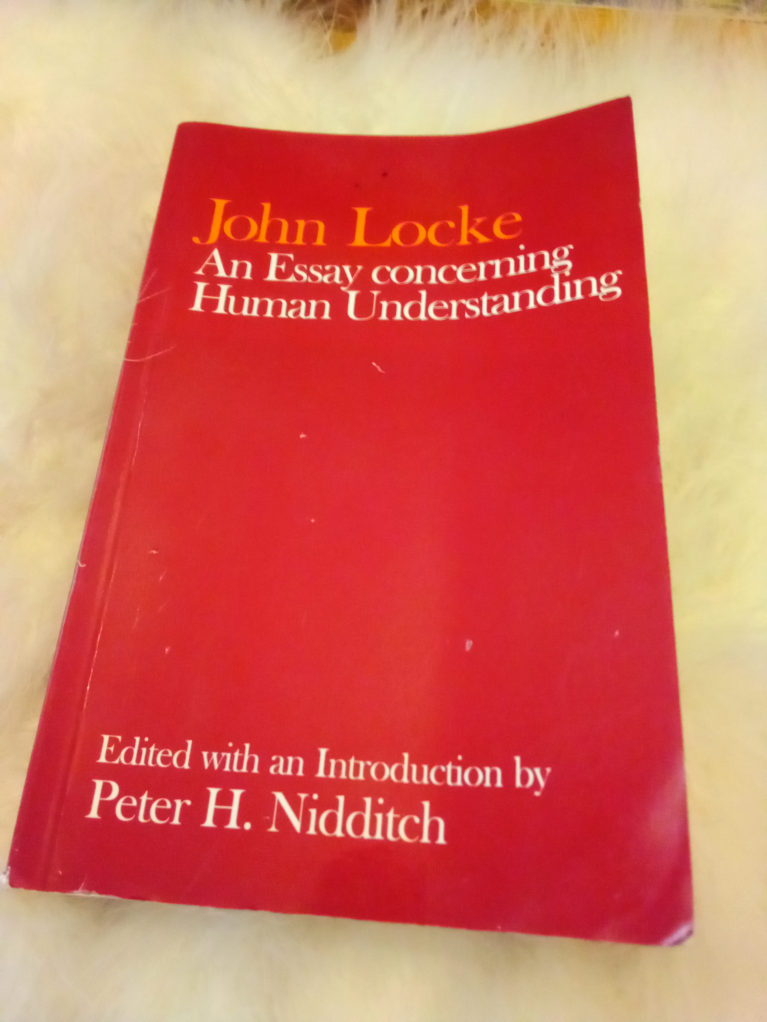 An Essay Concerning Human Understanding