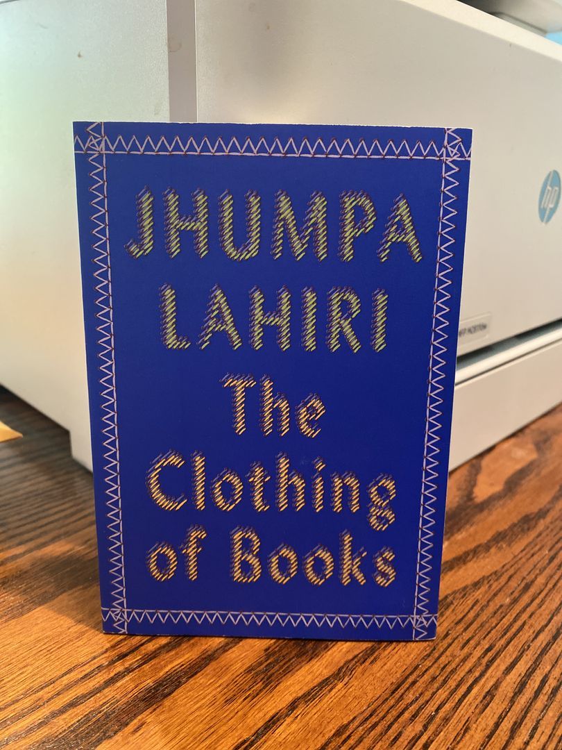The Clothing of Books