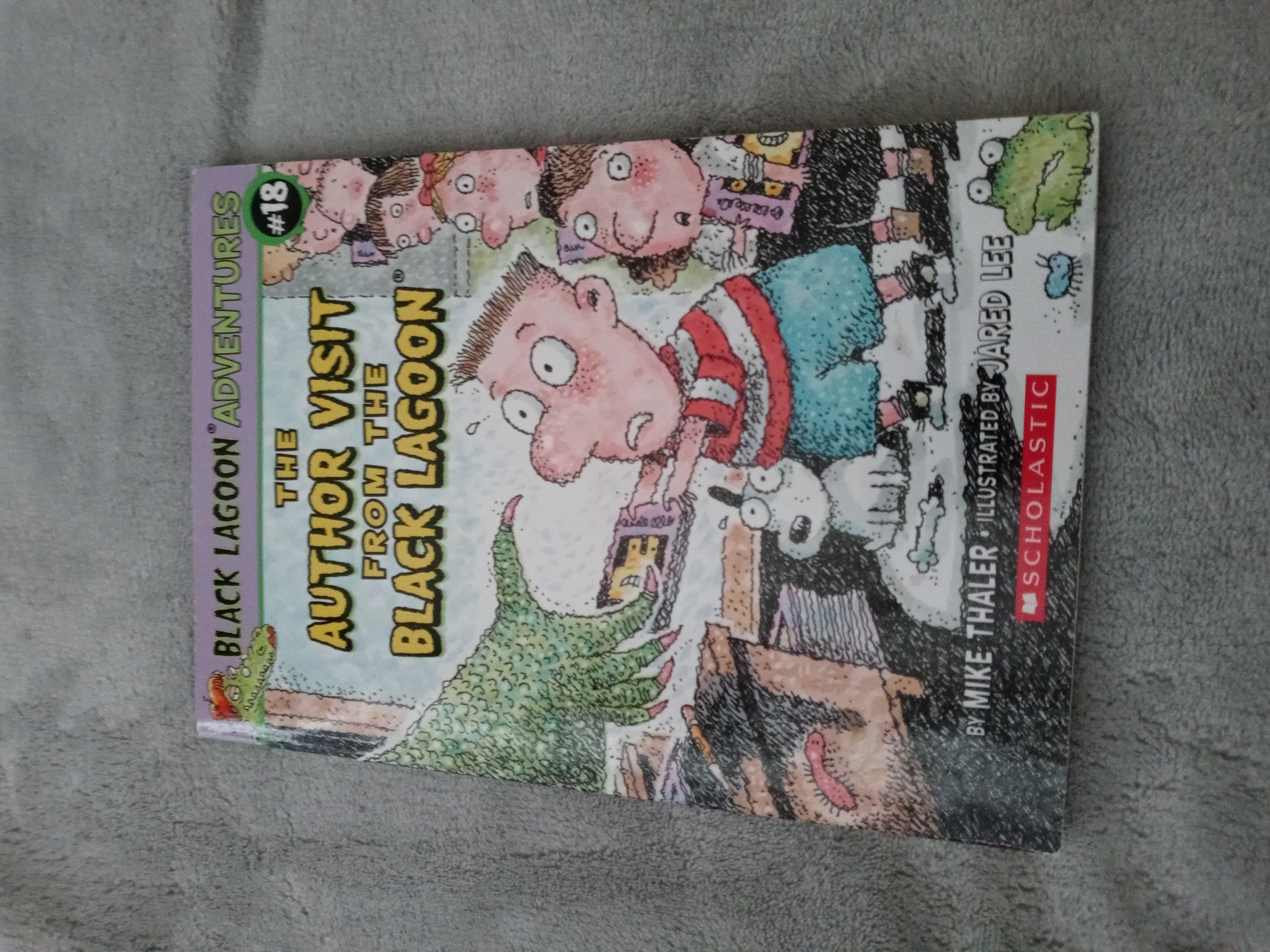 The Author Visit from the Black Lagoon