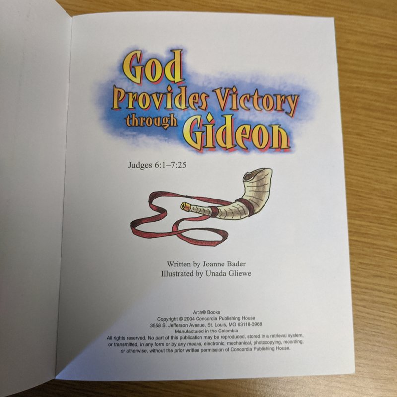 God Provides Victory through Gideon