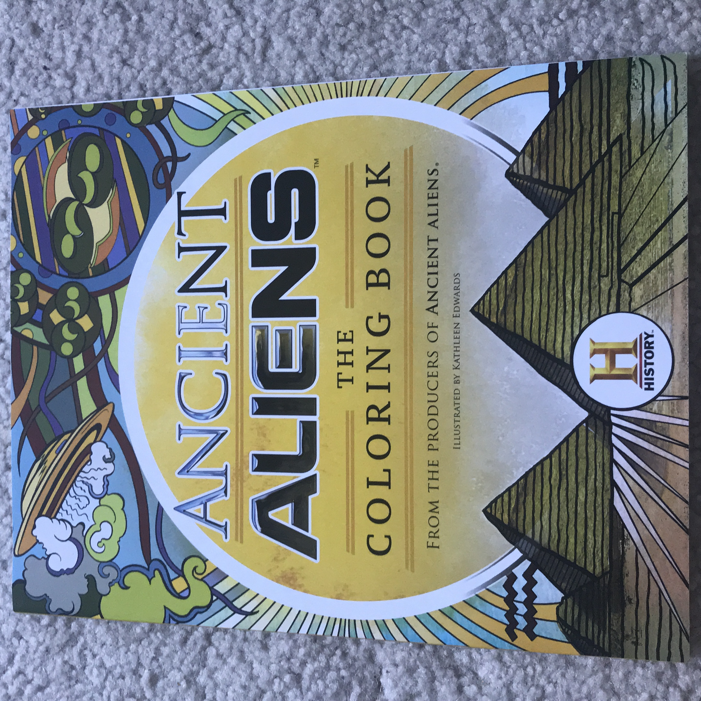 Ancient Aliens(tm) - the Coloring Book