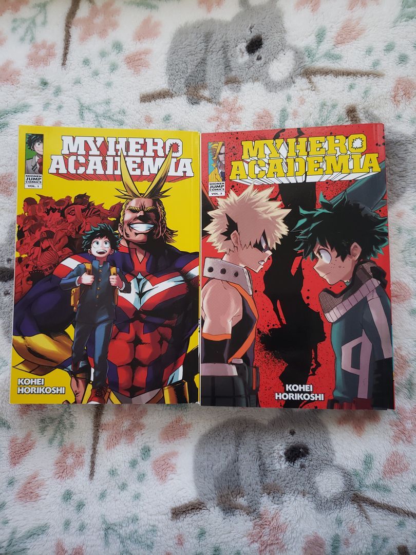 My Hero Academia, Vol. 1 and 2