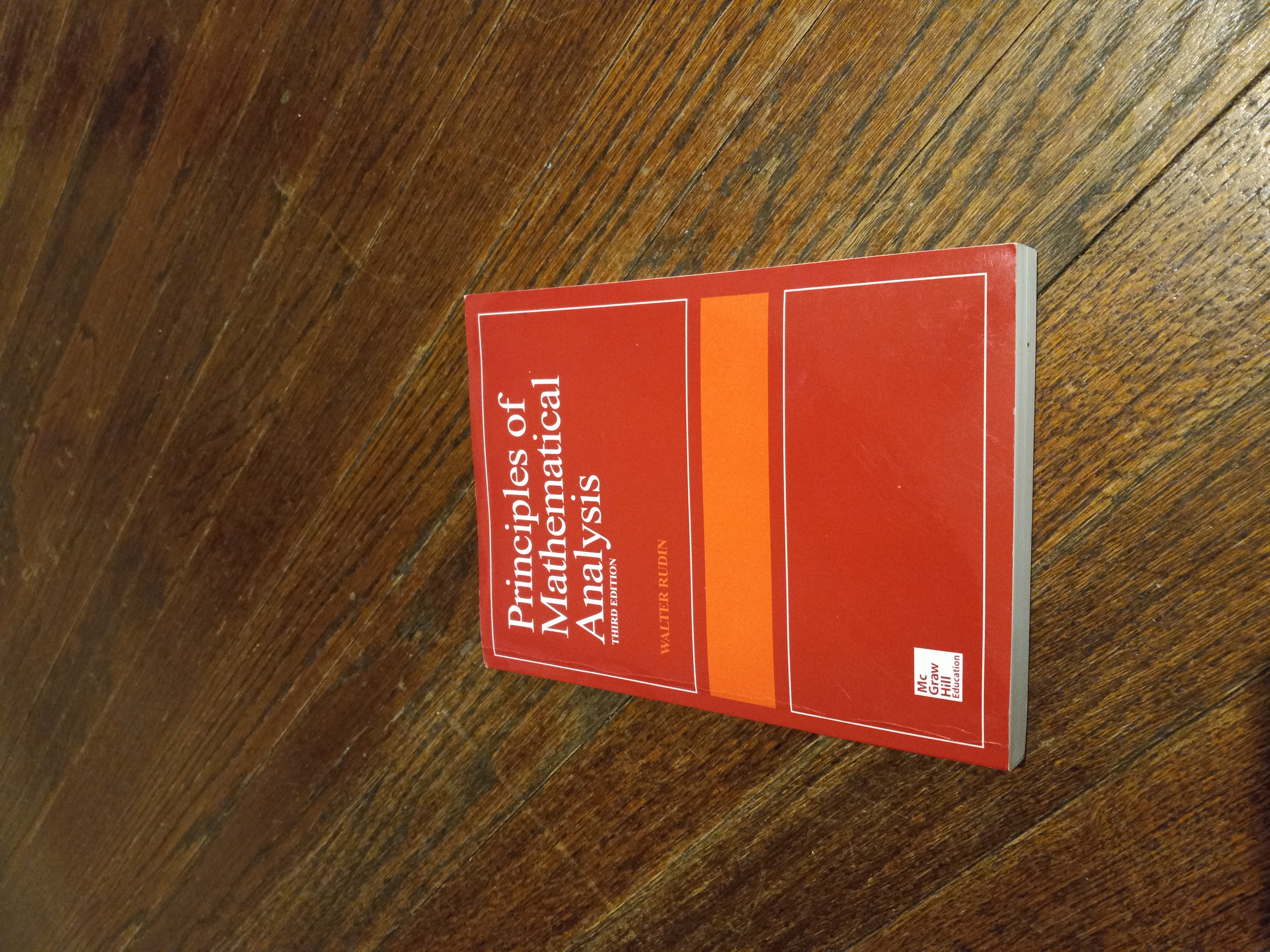 Principles of Mathematical Analysis by