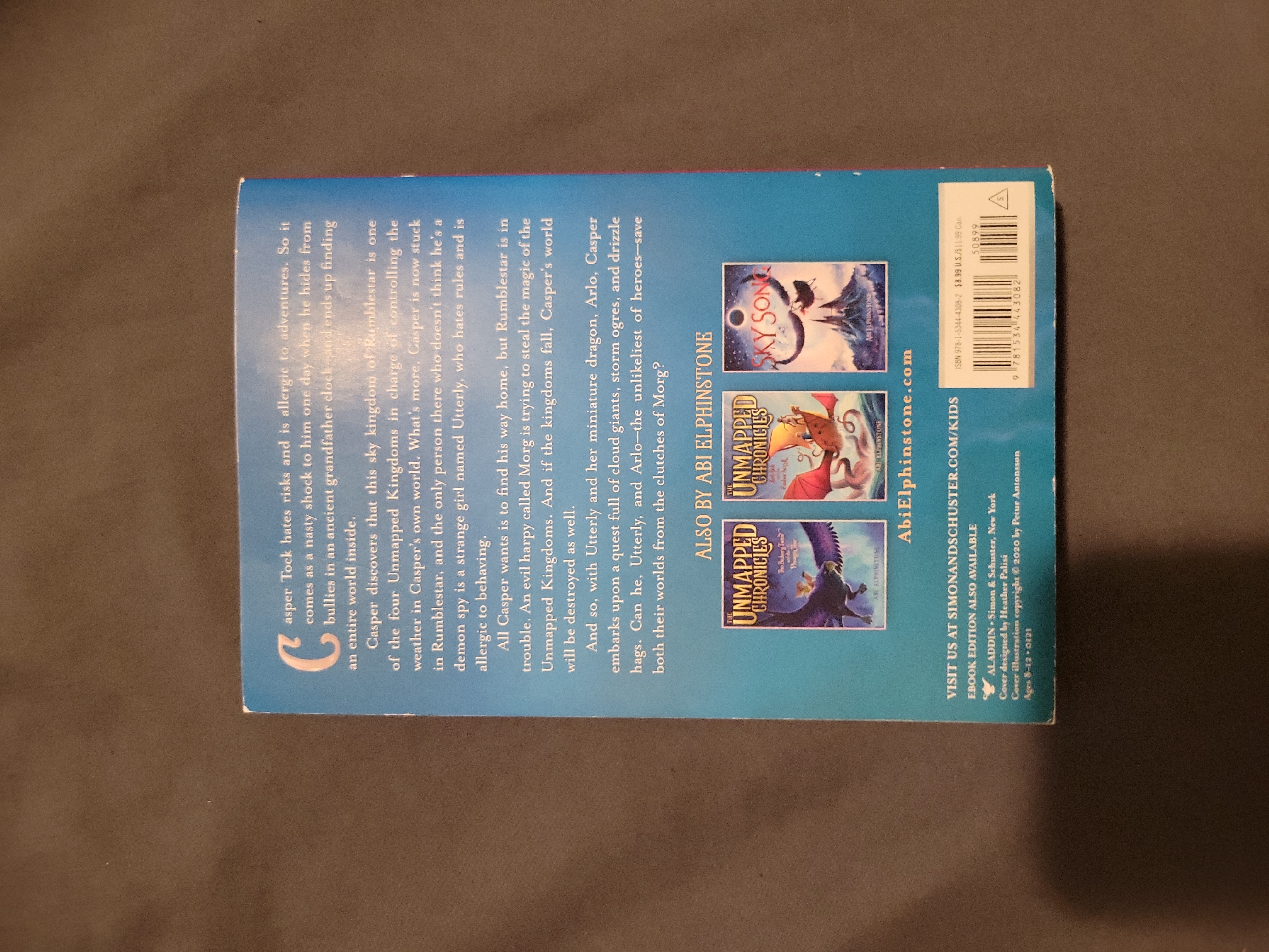 Casper Tock and the Everdark Wings by Abi Elphinstone