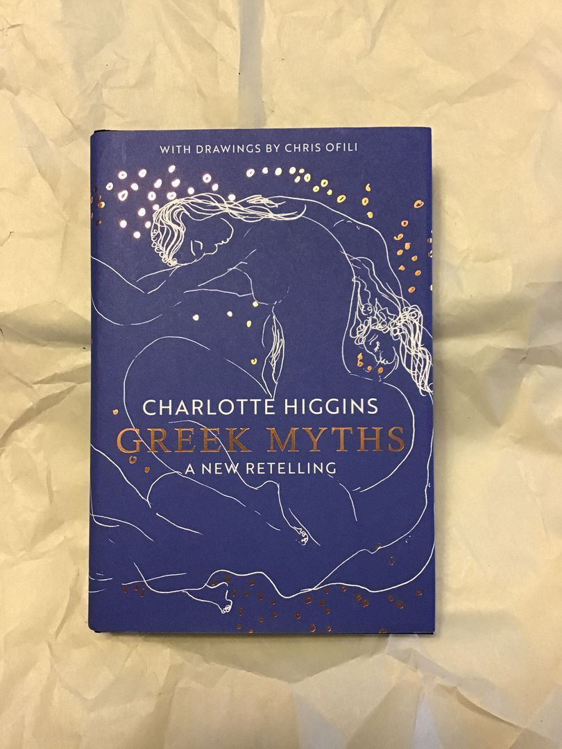 Greek Myths: a new retelling with illustrations by Chris Ofili