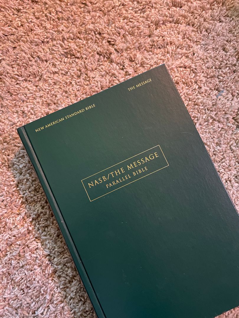 NASB - The Message Parallel Bible