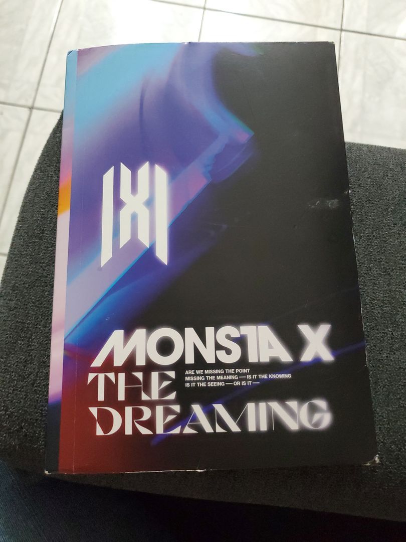 Monsta X The Dreaming Kpop album book 