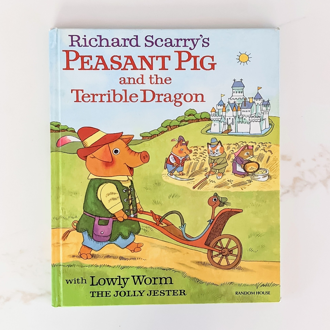 Richard Scarry's Peasant Pig and the Terrible Dragon